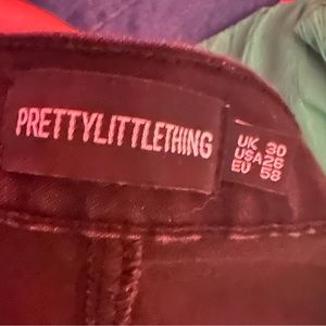 Black stretchy pants size jeans